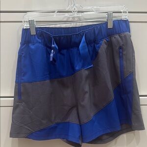 Sincerely Jules Blue and Gray Athletic Shorts